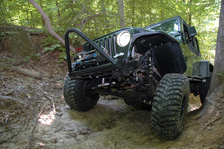 RC 6 Inch Lift Kit | X-Series | Jeep Wrangler TJ (97-06)/Wrangler Unlimited (04-06) (manufacturer page)