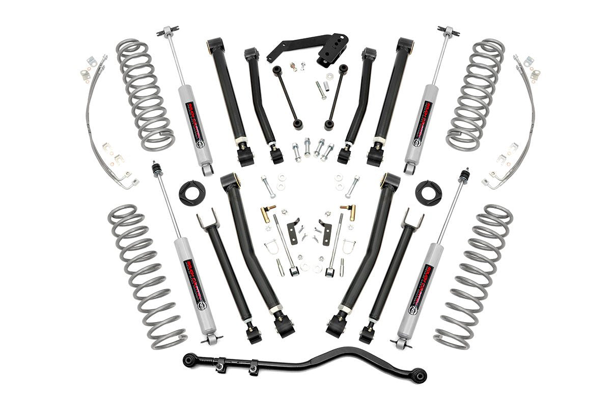 RC 4 Inch Lift Kit | X-Series | V2 | Jeep Wrangler Unlimited 2WD/4WD (2007-2018) (manufacturer page)