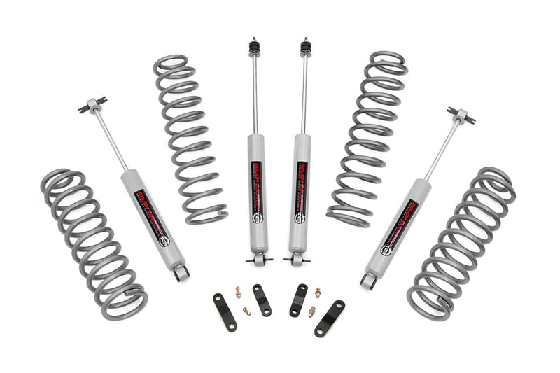 RC 2.5 Inch Lift Kit | Coils | M1R | Jeep Wrangler Unlimited 2WD/4WD (2007-2018) (manufacturer page)