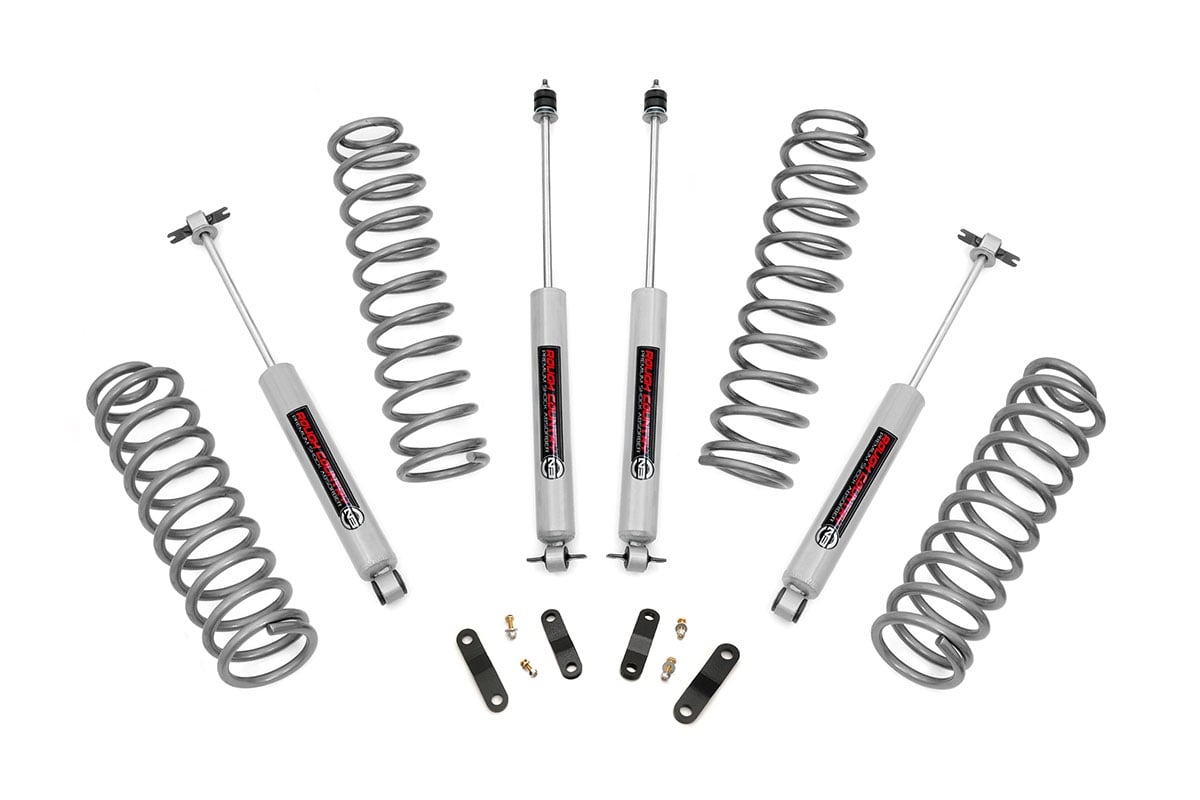 RC 2.5 Inch Lift Kit | Coils | V2 | Jeep Wrangler Unlimited 2WD/4WD (2007-2018) (manufacturer page)