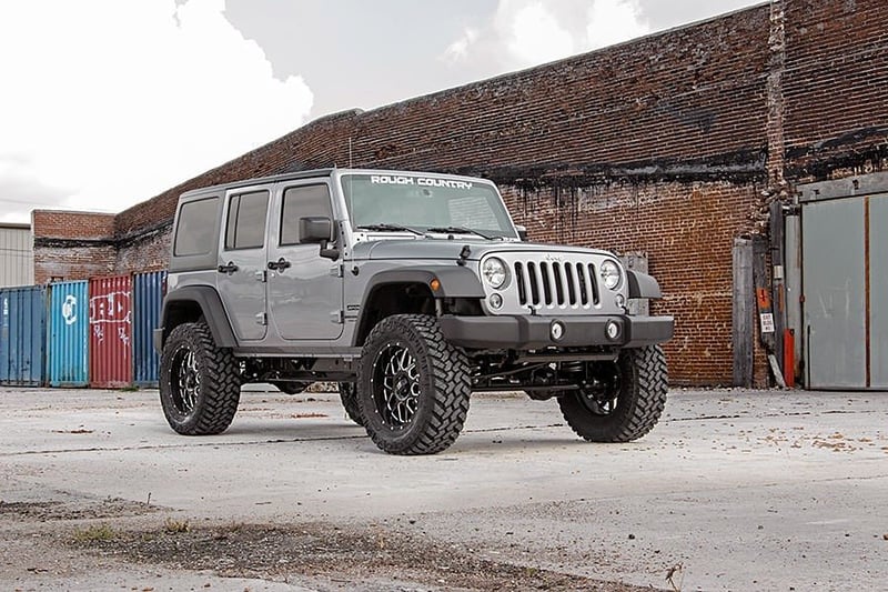RC 4 Inch Lift Kit | M1 | Jeep Wrangler Unlimited 2WD/4WD (2007-2018) (manufacturer page)