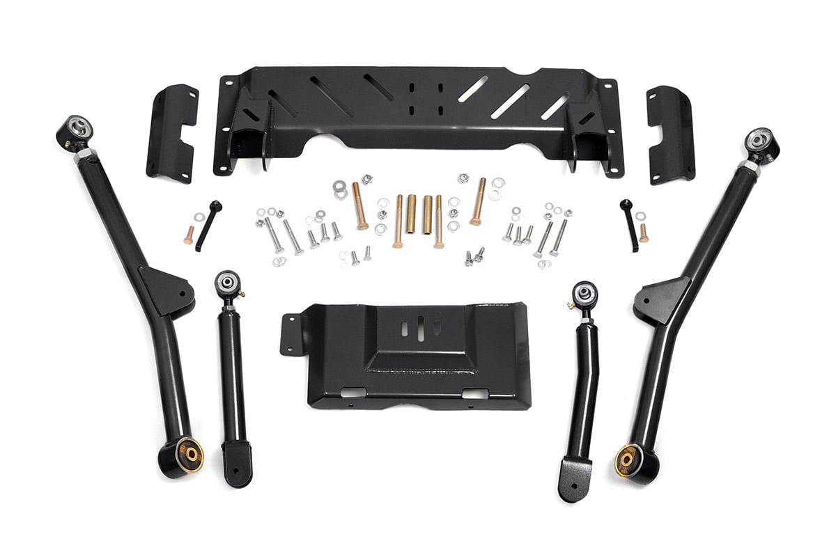 RC Long Arm Upgrade Kit | 4-6 Inch Lift | Jeep Cherokee XJ (84-01)/Comanche MJ (86-92) (manufacturer page)
