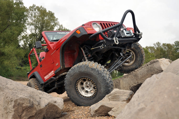 Rough Country 65940 6 Inch Lift Kit | Long Arm | M1 | Jeep Wrangler TJ 4WD (1997-2006) - Image 2