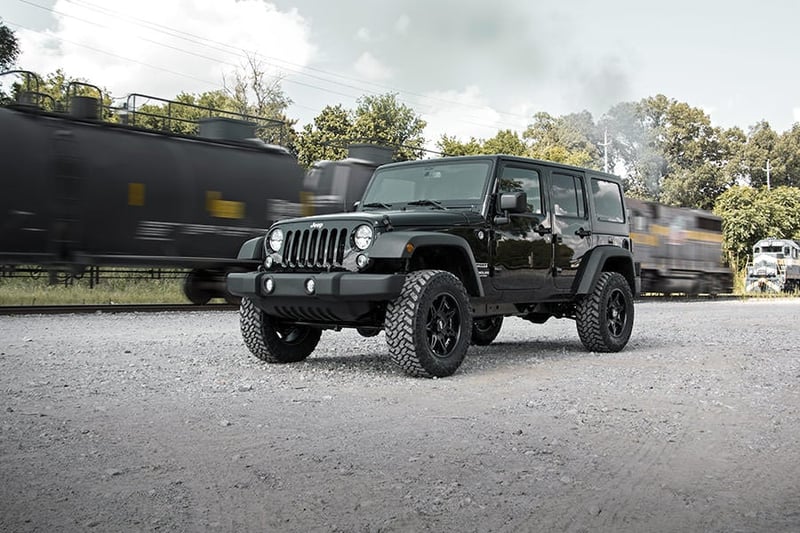 RC 2.5 Inch Lift Kit | Coils | M1R | Jeep Wrangler Unlimited 2WD/4WD (2007-2018) (manufacturer page)