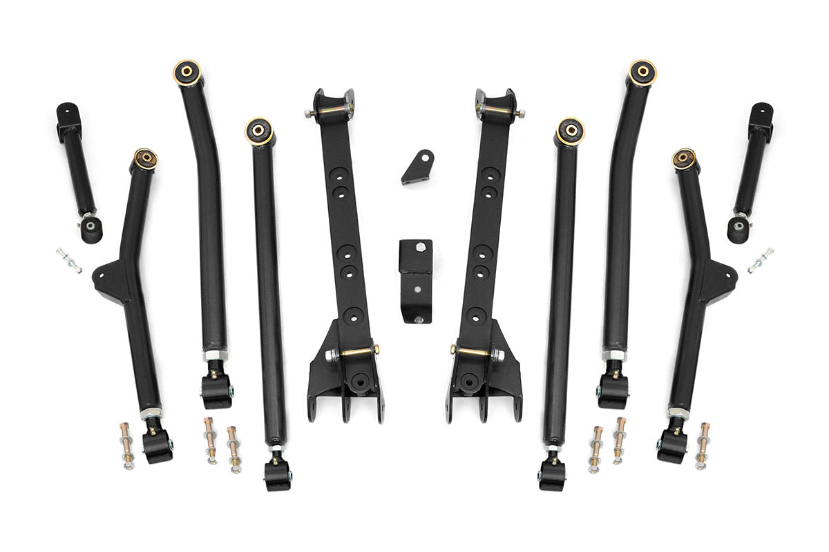 Long Arm Upgrade Kit | 4-6 Inch Lift | Jeep Wrangler Unlimited 4WD (04-06) - Susp Accessories