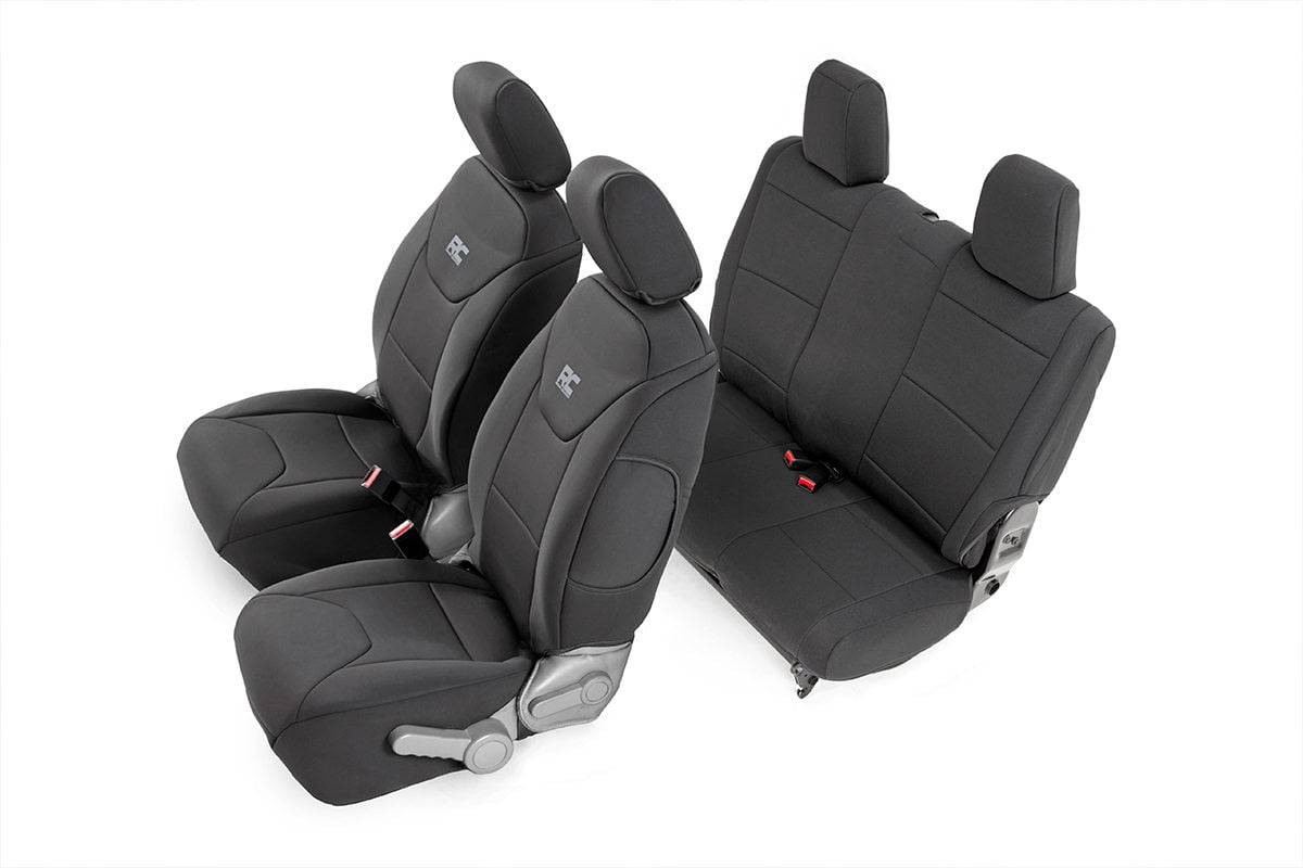 Seat Covers | Front and Rear | Jeep Wrangler JK 4WD (2007-2010) - Interior & Mats (Image 1 of 2)