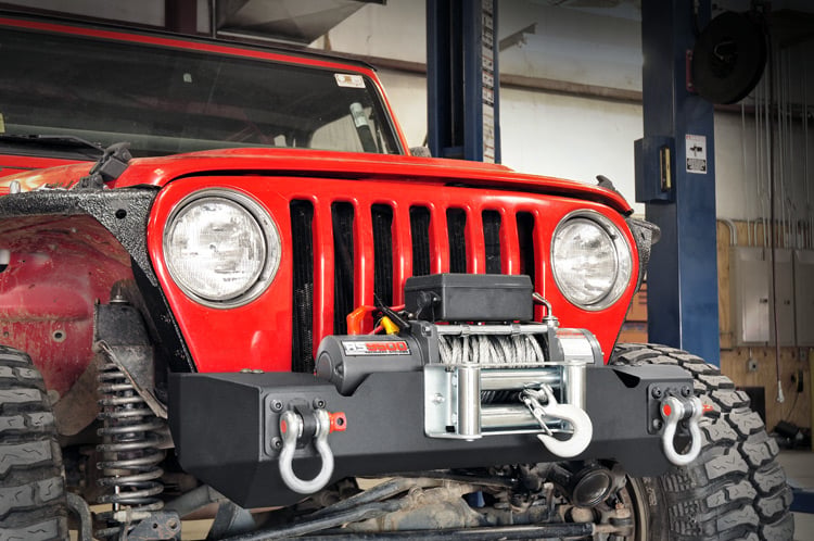 D Ring Shackles and Mounts | TJ Stubby | XJ Winch | Jeep Cherokee XJ (84-01)/Wrangler TJ (97-06) - Bumpers (Image 2 of 3)