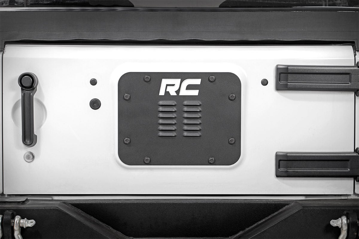 Rough Country 10514 Tailgate Vent Cover | Jeep Wrangler JK/Wrangler Unlimited (2007-2018) - Image 1