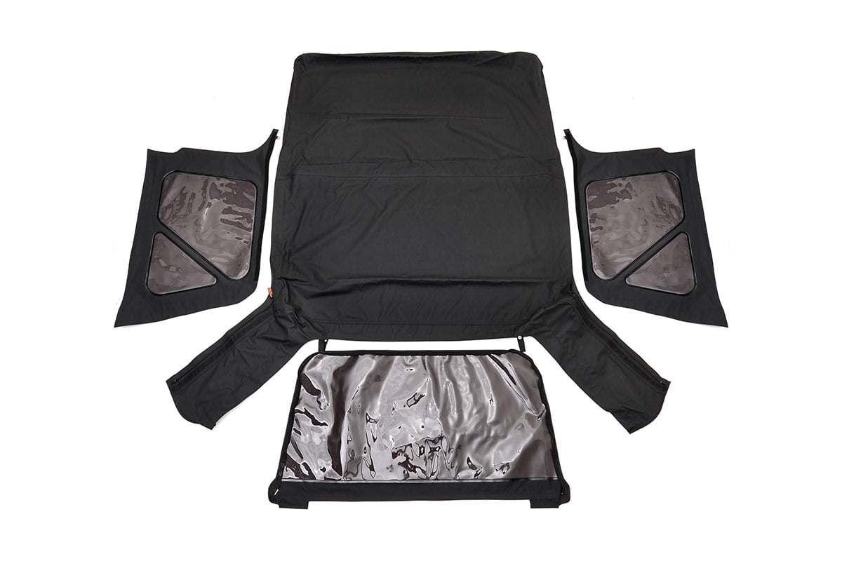 Soft Top | Replacement | Black | Full Doors | Jeep Wrangler TJ 4WD (97-06) - Jeep Tops (Image 2 of 4)