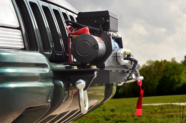 Winch Mounting Plate | Jeep Grand Cherokee ZJ 4WD (1993-1998) - Winches & Acc (Image 3 of 4)