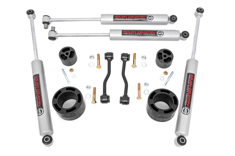 RC 2.5 Inch Leveling Kit | Spacers | N3 | Jeep Gladiator JT 4WD (2024-2026) (manufacturer page)