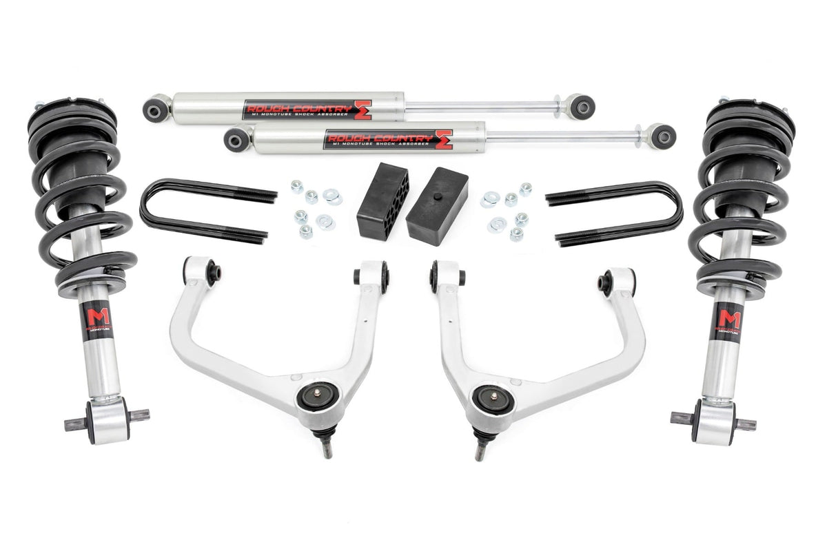 3.5 Inch Lift Kit | Mono Leaf Rear | M1 Struts/M1 | GMC Sierra 1500 (25-26) - Susp Lift Kits 4wd (Image 1 of 6)