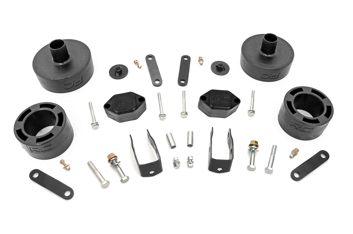 2.5 Inch Lift Kit | Spacers | Jeep Wrangler JK/Wrangler Unlimited  (2007-2018) - Susp Lift Kits 4wd (Image 1 of 5)
