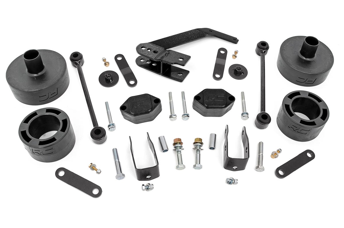 2.5 Inch Lift Kit | Spacers | Series II | Jeep Wrangler JK/Wrangler Unlimited (07-18) - Susp Lift Kits 4wd