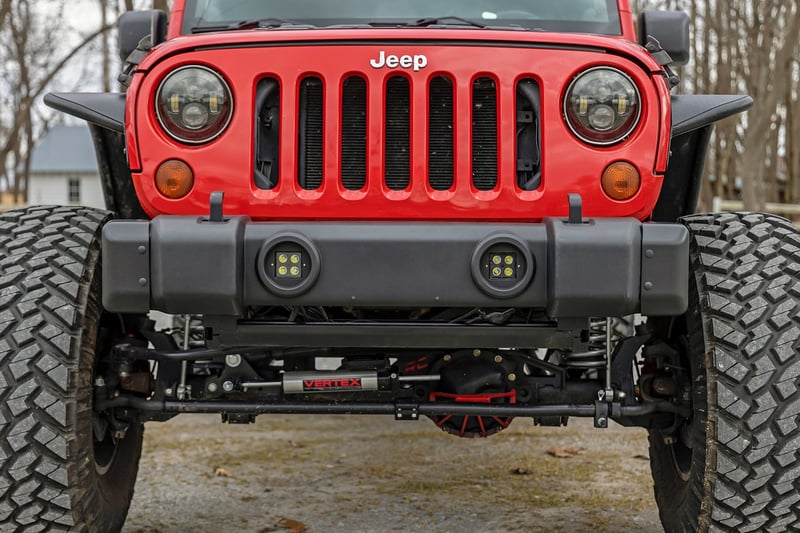 RC Front Bumper Caps | Jeep Wrangler JK/Wrangler Unlimited (2007-2018) (manufacturer page)