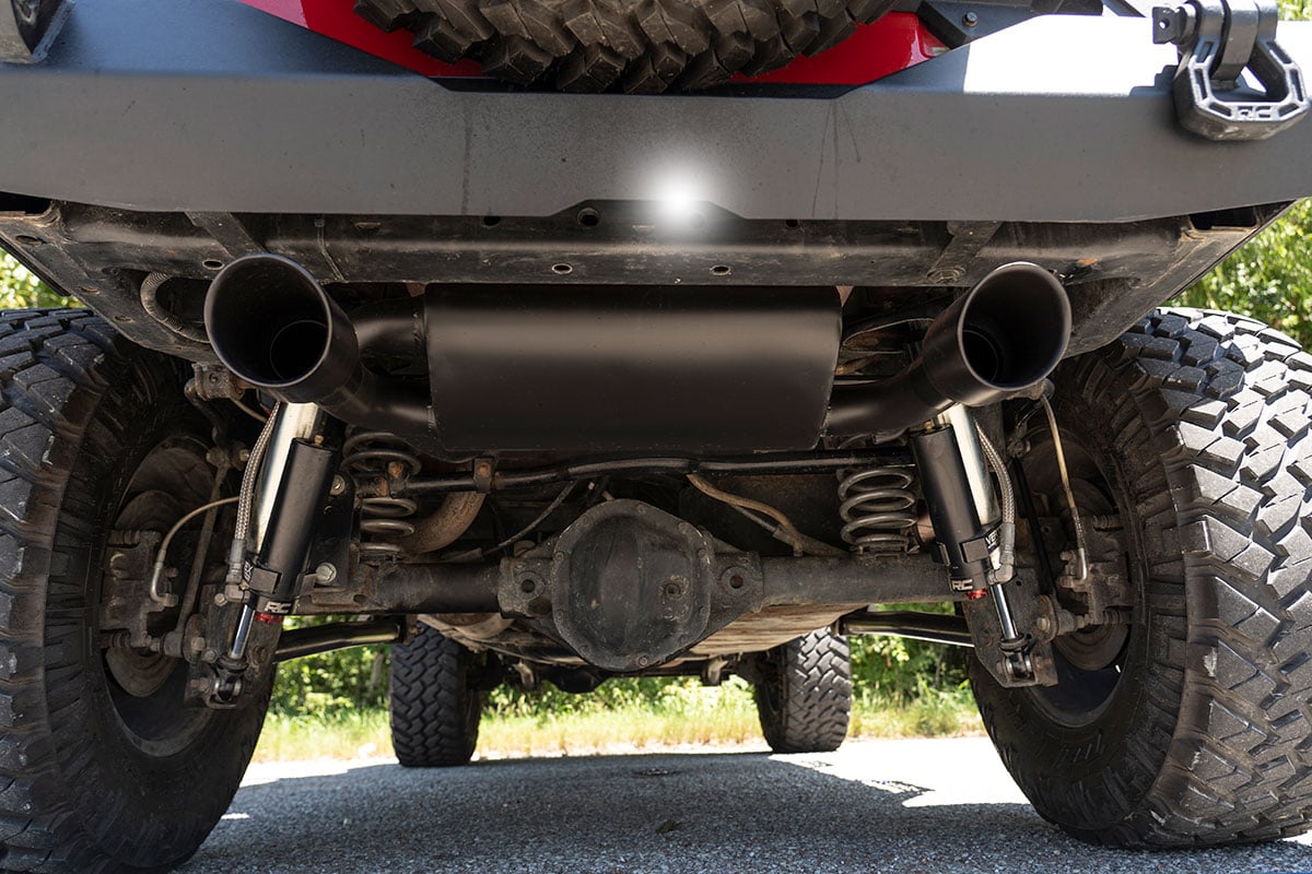 Performance Exhaust | Dual Outlet | Jeep Wrangler JK/Wrangler Unlimited (07-18) - Performance (Image 5 of 6)