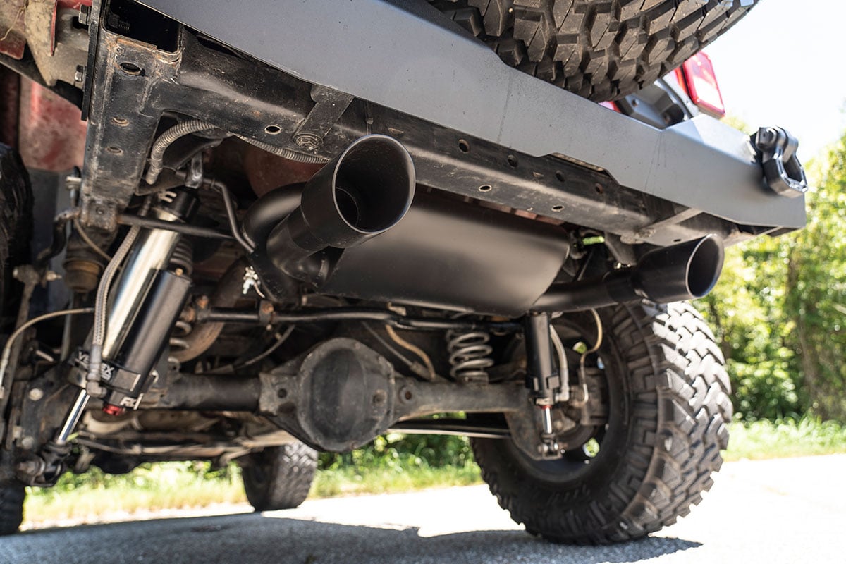 Performance Exhaust | Dual Outlet | Jeep Wrangler JK/Wrangler Unlimited (07-18) - Performance (Image 6 of 6)