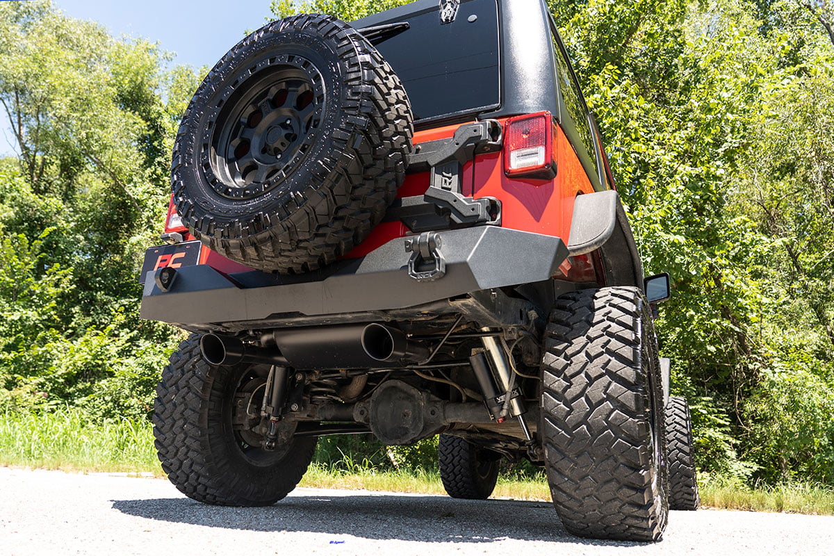 Performance Exhaust | Dual Outlet | Jeep Wrangler JK/Wrangler Unlimited (07-18) - Performance (Image 4 of 6)