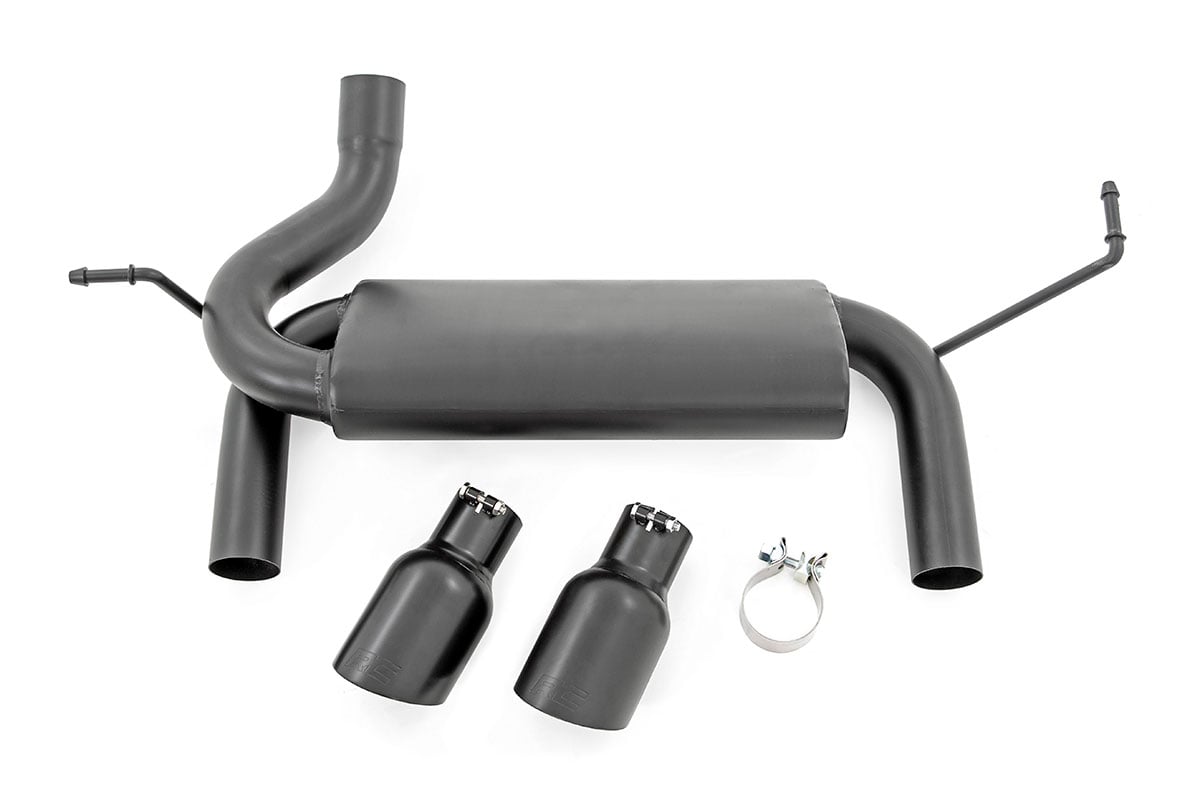 Performance Exhaust | Dual Outlet | Jeep Wrangler JK/Wrangler Unlimited (07-18) - Performance (Image 2 of 6)