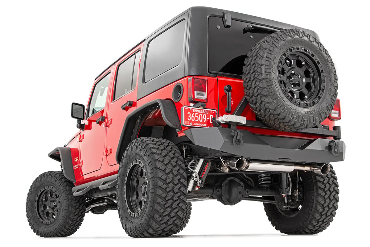 Rear Bumper | Rock Crawler | Tire Carrier | Jeep Wrangler JK/Wrangler Unlimited (07-18) - Bumpers (Image 1 of 4)