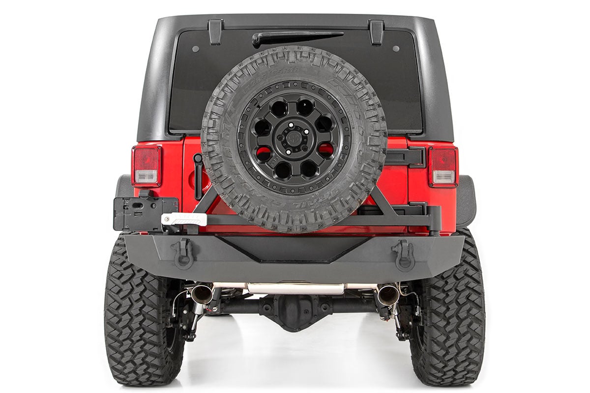 Rear Bumper | Rock Crawler | Tire Carrier | Jeep Wrangler JK/Wrangler Unlimited (07-18) - Bumpers (Image 3 of 4)