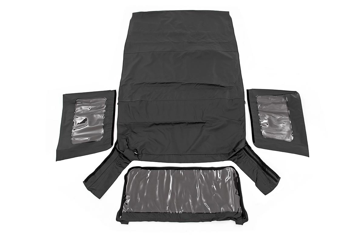 Soft Top | Replacement | Black | 4 Door | Jeep Wrangler Unlimited (10-18) - Jeep Tops