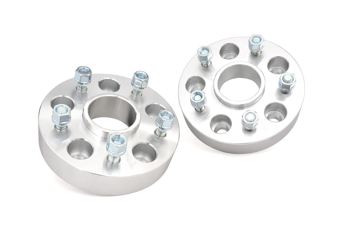 Rough Country 10085 2 Inch Wheel Spacers | 5x5 | Jeep Gladiator JT/Wrangler JL 4WD (2018-2026) - Image 1