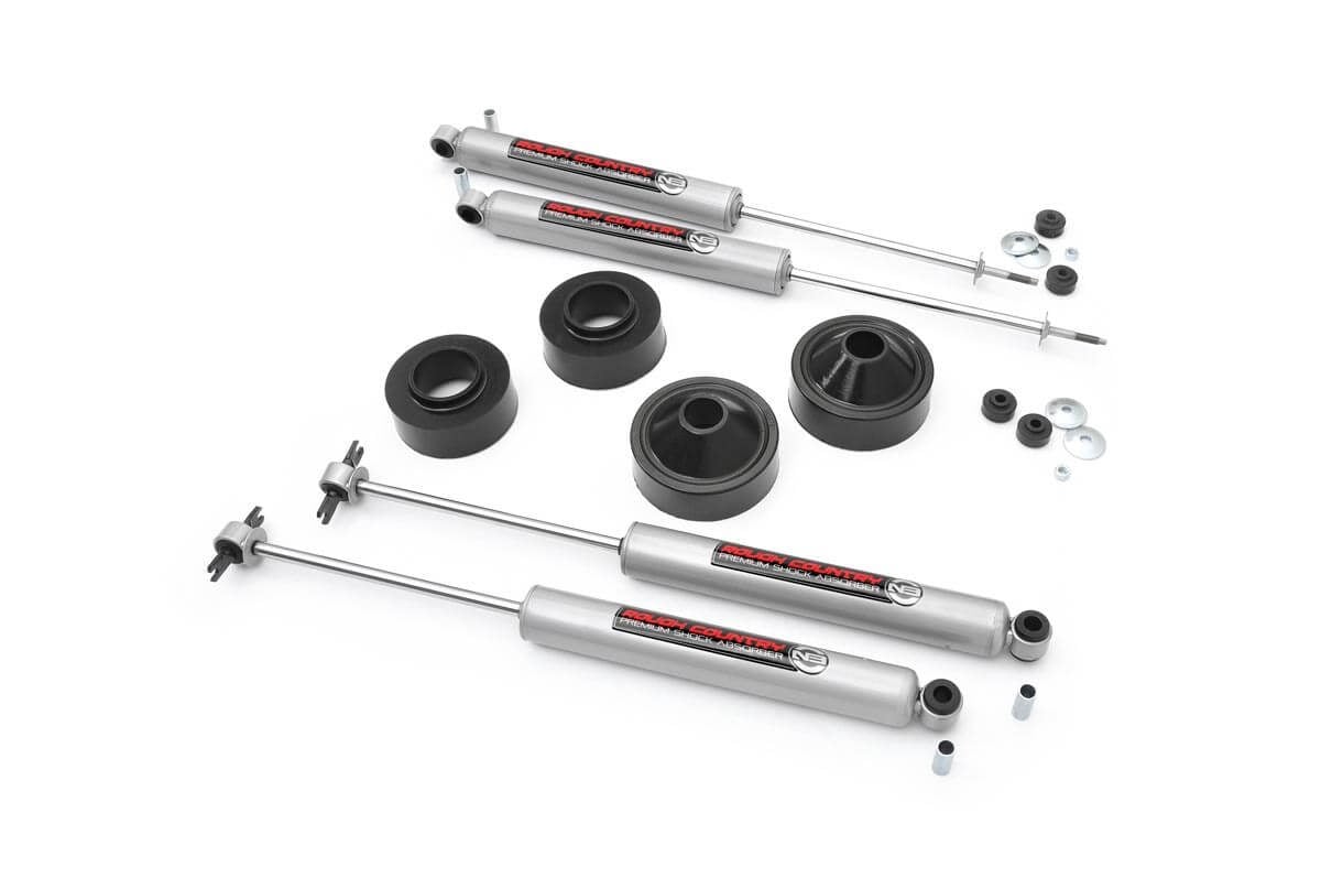 RC 1.75 Inch Lift Kit | V2 | Jeep Wrangler JK/Wrangler Unlimited (2007-2018) (manufacturer page)