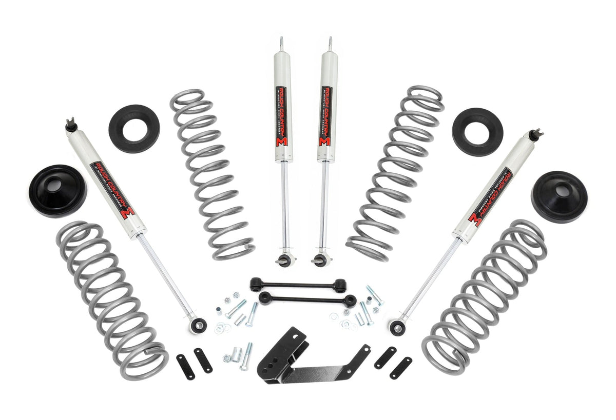 RC 3.25 Inch Lift Kit | M1 | Jeep Wrangler Unlimited 2WD/4WD (2007-2018) (manufacturer page)