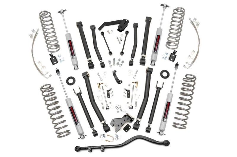 RC 6 Inch Lift Kit | M1R | Jeep Wrangler Unlimited 2WD/4WD (2007-2018) (manufacturer page)