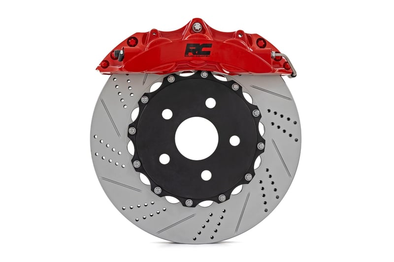 RC Performance Brake System | Front | Jeep Wrangler JK/Wrangler Unlimited (07-18) (manufacturer page)