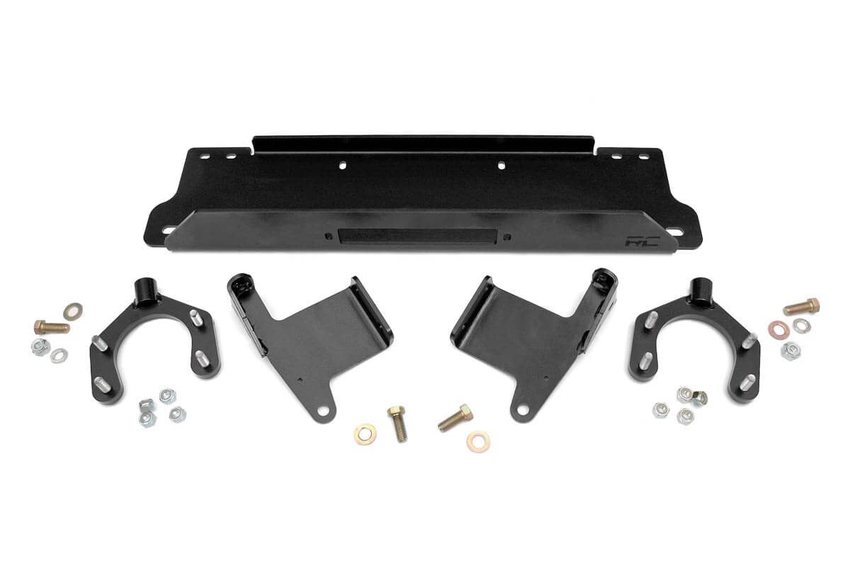Winch Mounting Plate | Factory Bmpr | Jeep Wrangler JK/Wrangler Unlimited (07-18) - Winches & Acc (Image 1 of 2)