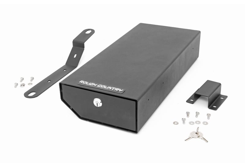 RC Storage Box | Under Seat | Jeep Wrangler JK (07-10)/Wrangler Unlimited (07-18) (manufacturer page)