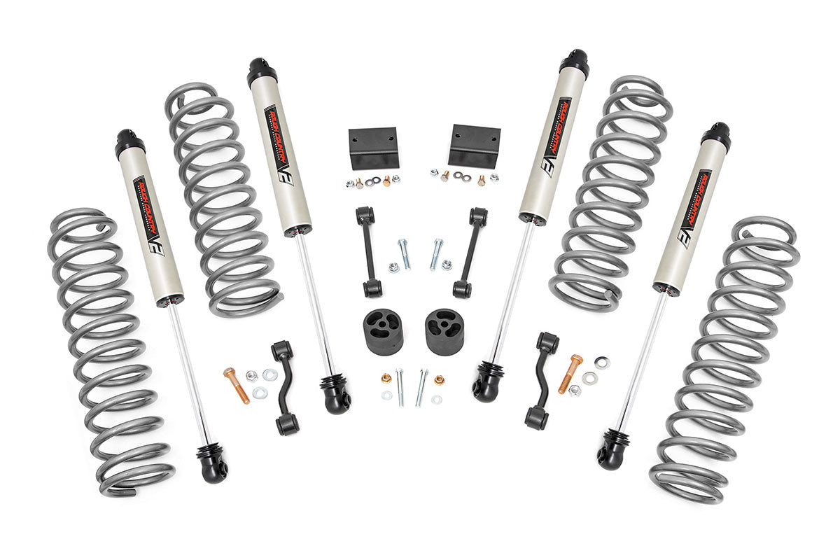 2.5 Inch Lift Kit | Coils | V2 | Jeep Wrangler Unlimited Rubicon 4WD (18-23) - Susp Lift Kits 4wd (Image 1 of 6)