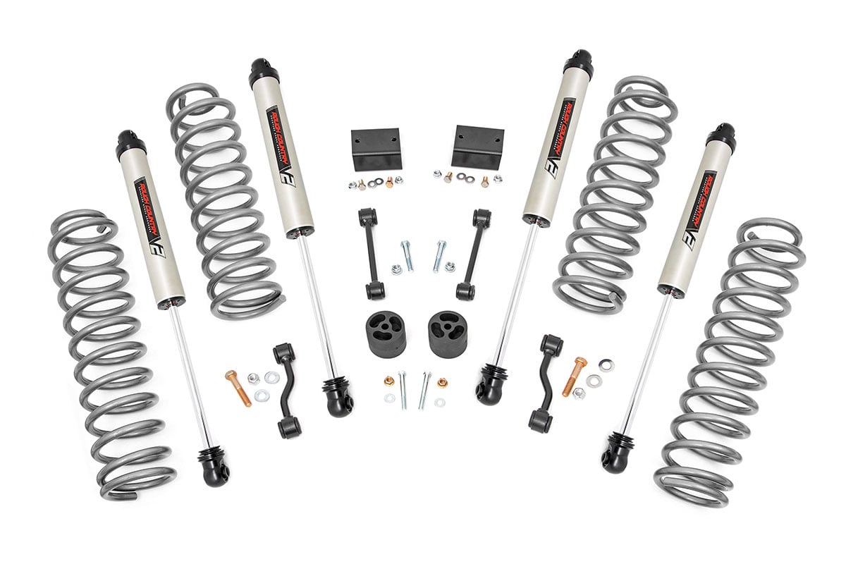 2.5 Inch Lift Kit | Coils | V2 | Jeep Wrangler Unlimited 4WD (2018-2023) - Susp Lift Kits 4wd (Image 1 of 6)