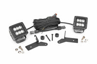 LED Light Kit | Hinge Mount | 2" Black Pair | Jeep Gladiator JT/Wrangler JL (18-26) - Lighting & Acc (Image 1 of 6)