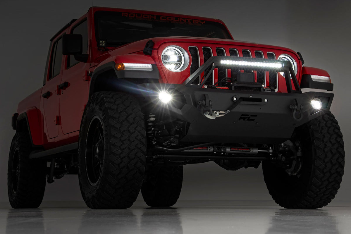 Front Winch Bumper | 9500S | Jeep Gladiator JT/Wrangler JK & JL/Wrangler Unlimited 4WD - Bumpers (Image 4 of 6)