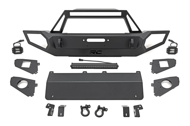 RC Front Winch Bumper | Jeep Gladiator JT/Wrangler JK & JL/Wrangler Unlimited (manufacturer page)