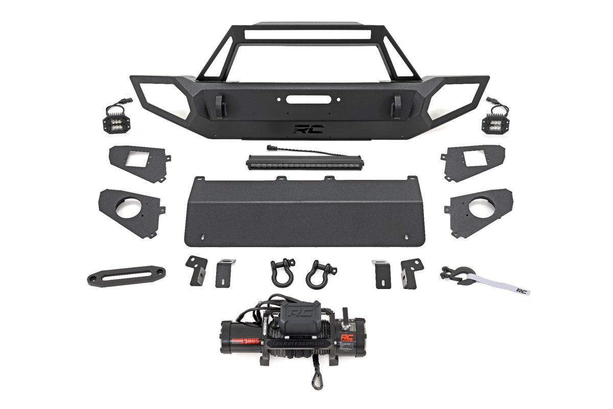 Front Winch Bumper | 9500S | Jeep Gladiator JT/Wrangler JK & JL/Wrangler Unlimited 4WD - Bumpers (Image 1 of 6)