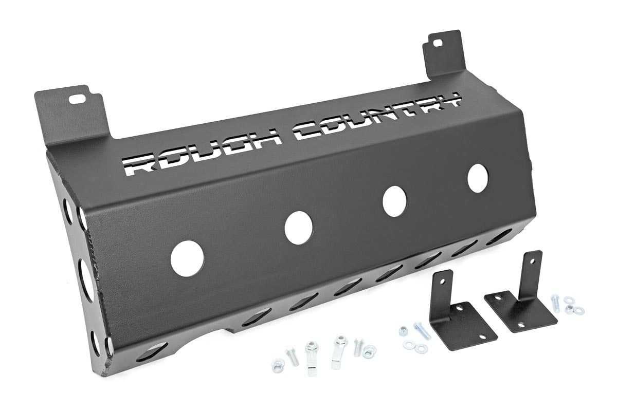 Skid Plate | Muffler | Jeep Wrangler JL/Wrangler Unlimited 4WD (2018-2026) - Jeep Add-Ons (Image 3 of 6)