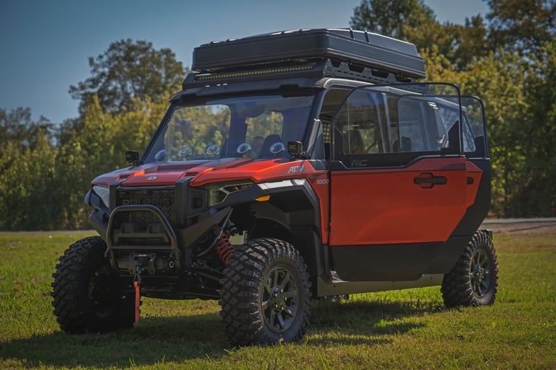 RC LED Light Kit | Front Mount | 2" Black Pair | Polaris XPEDITION XP (manufacturer page)