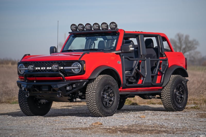 RC Tubular Doors | 4 Door | Ford Bronco 4WD (2021-2026) (manufacturer page)