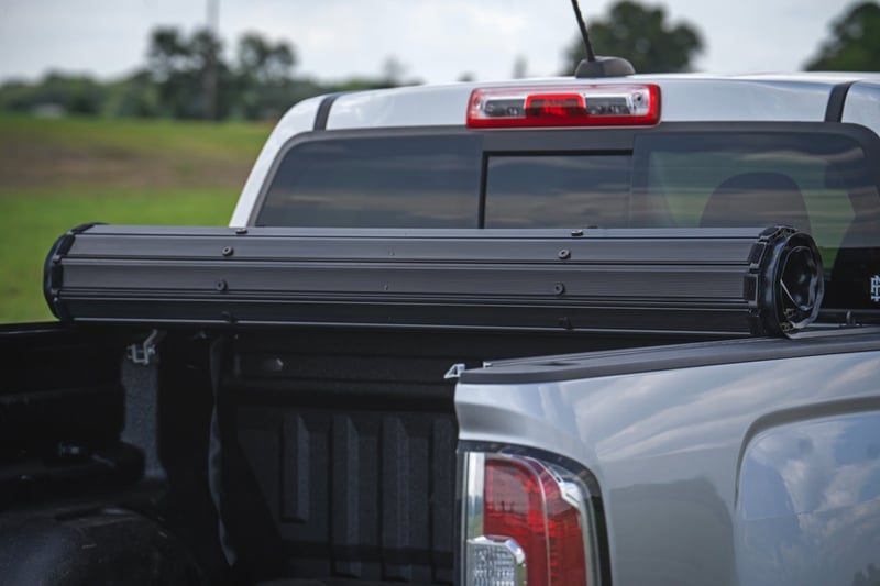 RC Hard Roll Up Bed Cover | 5' Bed | Chevy/GMC Canyon/Colorado 2WD/4WD (15-22) (manufacturer page)