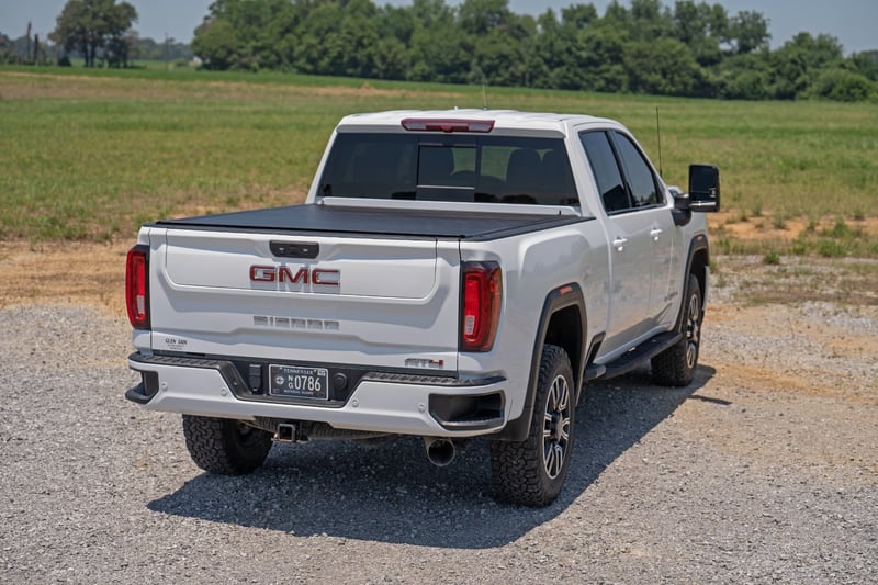 RC Hard Roll Up Bed Cover | 6'9" Bed | Chevy/GMC Silverado/Sierra 2500HD/3500HD (20-26) (manufacturer page)