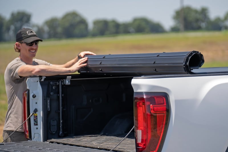 RC Hard Roll Up Bed Cover | 6'9" Bed | Chevy/GMC Silverado/Sierra 2500HD/3500HD (20-26) (manufacturer page)