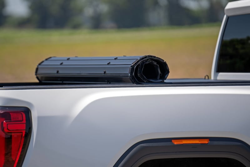 RC Hard Roll Up Bed Cover | 6'9" Bed | Chevy/GMC Silverado/Sierra 2500HD/3500HD (20-26) (manufacturer page)