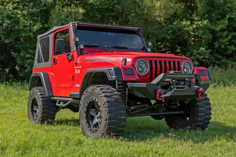 RC Nerf Steps | Full Length | Jeep Wrangler TJ 4WD (1997-2006) (manufacturer page)