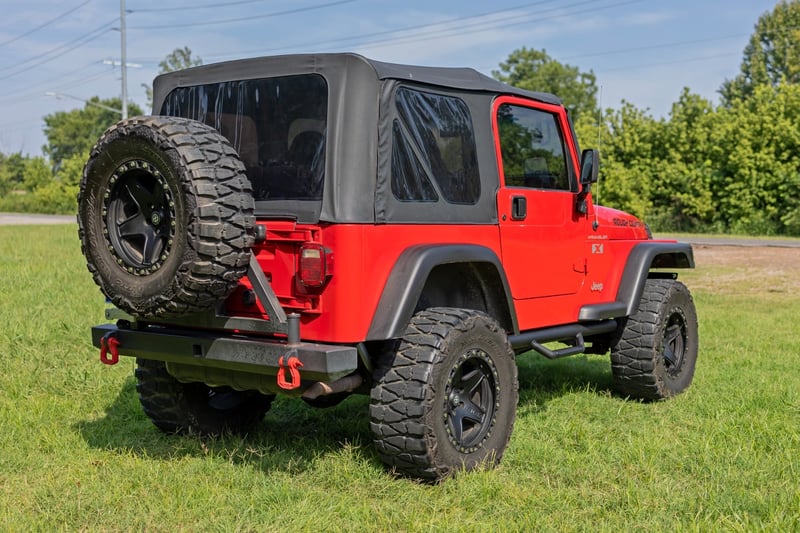 RC Nerf Steps | Full Length | Jeep Wrangler TJ 4WD (1997-2006) (manufacturer page)