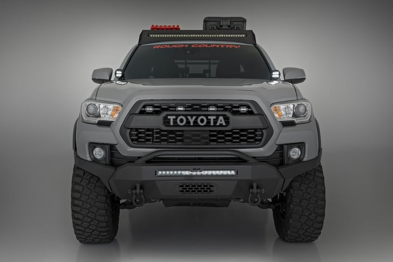 RC LED Light Kit | Ditch Mount | 2" Spectrum Pair | Spot | Toyota Tacoma (16-23) (manufacturer page)
