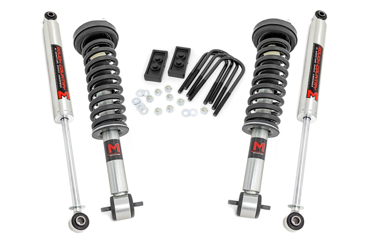 2 Inch Lift Kit | M1 Struts/M1 | Ford F-150 4WD (2021-2026) - Susp Lift Kits 4wd (Image 1 of 6)